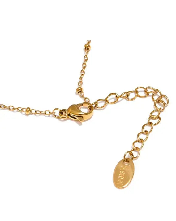 flower pendant necklace