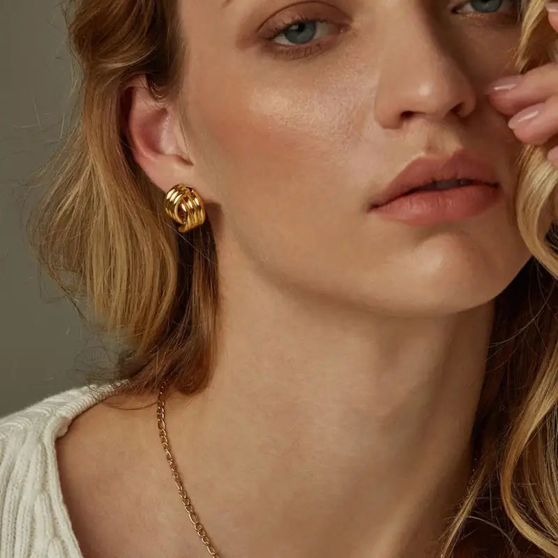 knot earrings for women