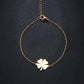 Clover bracelet - stainless steel