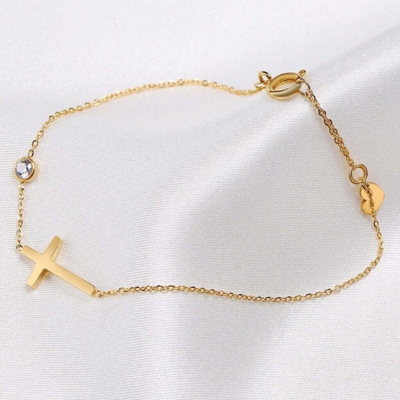 link cross chain bracelet