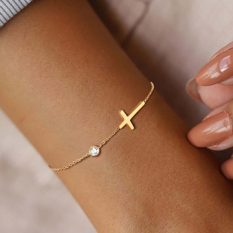 link cross chain bracelet