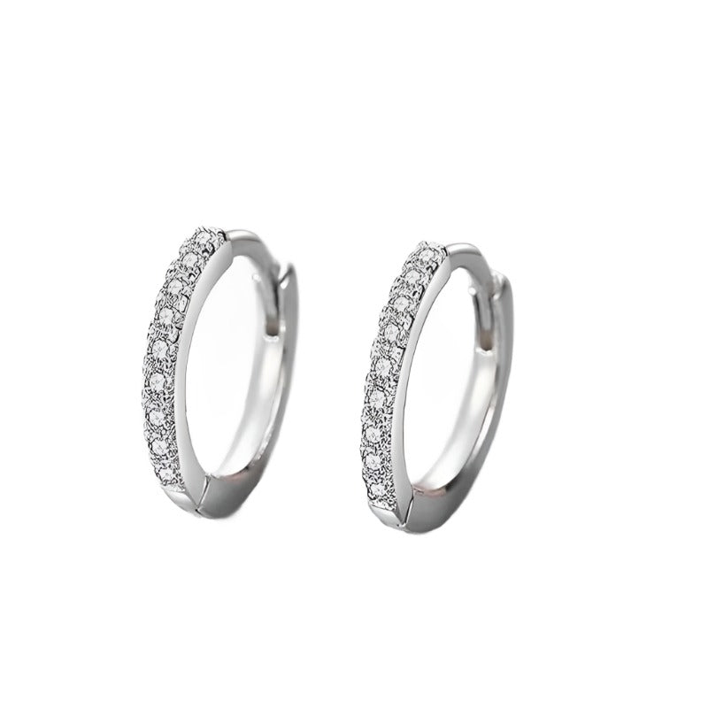 Silver Hoop Earrings